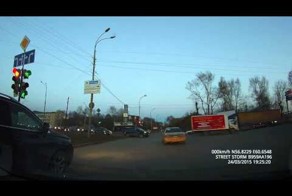 Небольшое ДТП и спор о том, кто же виноват