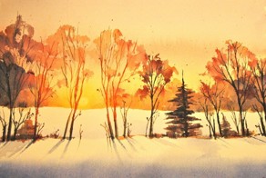 12 рисунков акварелью, созданных Стерлингом Эдвардсом