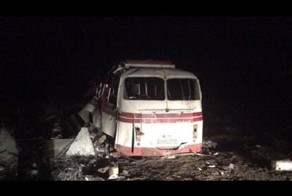 Подрыв автобуса под Артемовском: 4 погибших