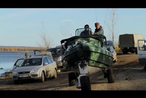 Крутая лодка для охоты и рыбалки