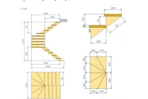 Деревянная лестница своими руками