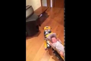 Когда отец остается один с ребенком