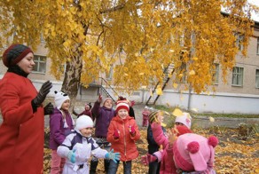 Он ходил в детский сад