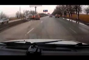 Бортанул об столб