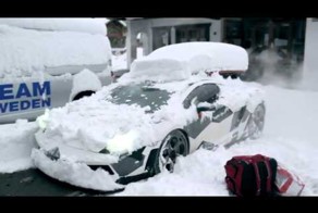 Lamborghini Gallardo LP560 Winter drift