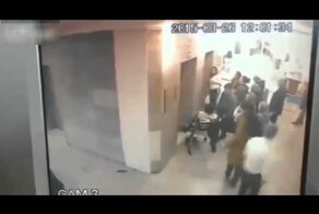 Мусульманка скинула снаряд в больнице