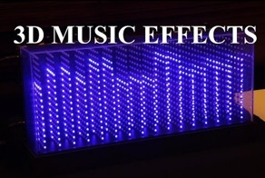 Диодный музыкальный анализатор