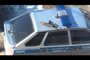 Автомат на крыше забыли? Ну, бывает