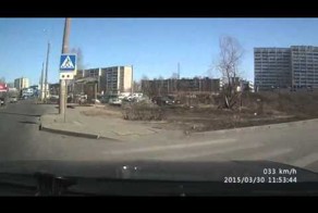 Сбил женщину на пешеходном