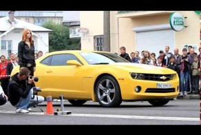 Ваз 2109 vs Chevrolet Camaro