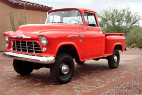 Полный привод для пикапа Chevrolet 1956 года