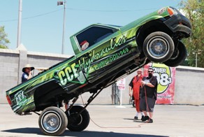 Соревнование прыгучих машин