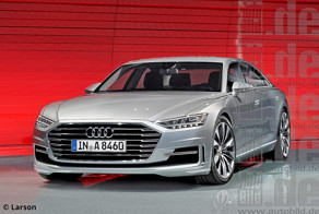 Новая Audi A8: грядет революция в дизайне