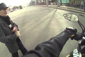 Байком прикрыл деда