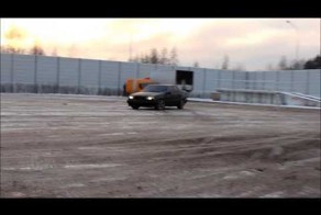 Volvo 850R AWD на снегу