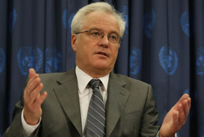 Чуркин против ООН! Что вы все тут несёте! Вам самим-то не стыдно?