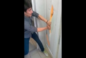 Малолетние вандалы устроили погром в школьном туалете