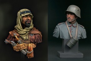Исторические бюсты в миниатюре
