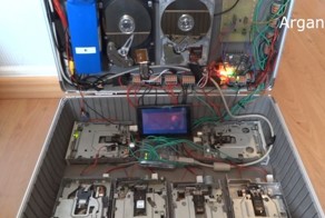 Старые дисководы и винчестеры исполняют Smells Like Teen Spirit