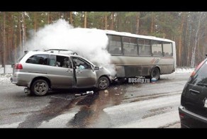 Подборка аварий и ДТП от SHESTAKOV_LEON за 13.04.2015