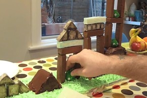 Торт Angry birds в подарок на день рождения