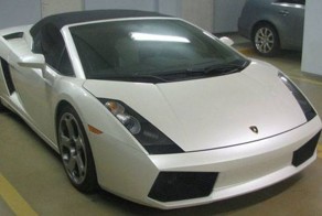 В Беларуси продают конфискованный Lamborghini Gallardo