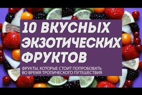 Наиболее вкусные экзотические фрукты (помогите выбрать)