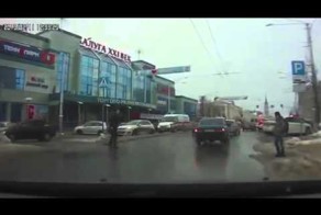 Вежливый пешеход