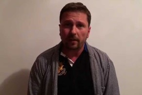 Воин в супермаркете Киева