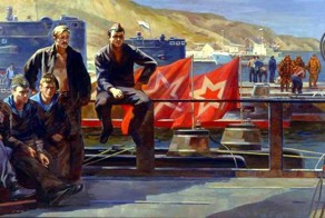 Картины советских и российских  художников на армейскую тему