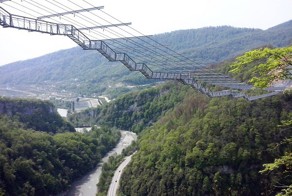 Экстремальные небесные тропы - made in RUSSIA  - Скайбридж в Сочи