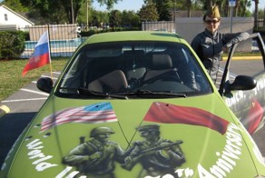 Автопробег от Флориды до Вашингтона в честь 70-летия Победы стартовал 