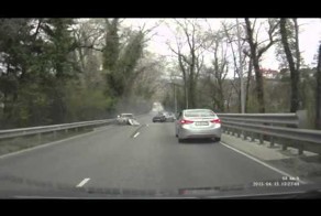 Лобовая авария в Сочи