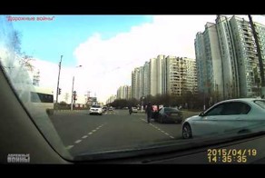 Новая подборка ДТП и аварий от "Дорожные войны" за 20.04.2015