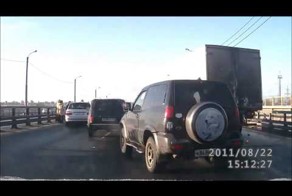 Столкновение 14 автомобилей