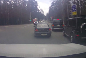 Кортеж на Рублевском шоссе