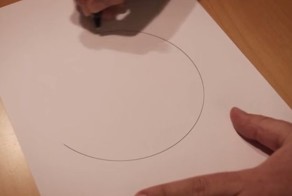 Идеальный круг от руки
