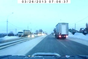 Как админ автофишек сегодня ехал на работу (видео)