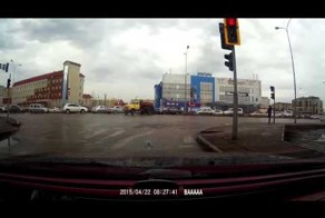 Авария в Астане