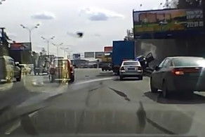 Гончик устроил ДТП