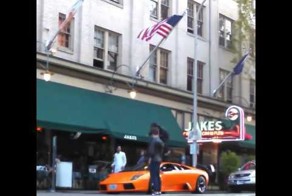 Прокатился на Lamborghini