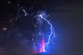 Пепел вулкана Кальбуко 