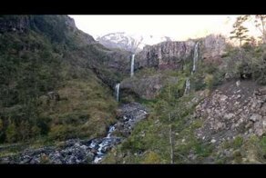 Первые секунды извержения вулкана в Чили