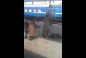 Герои АТО в Харькове...