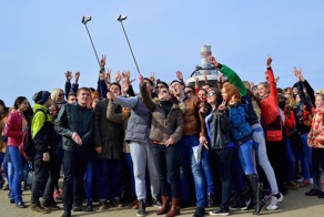  Мегаселфи на Волге