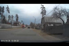 Врезалась в фуру