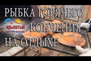 Рыбка горячего копчения на отдыхе