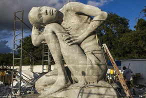 Ocean Atlas - грандиозная подводная скульптура от Jason deCaires Taylo