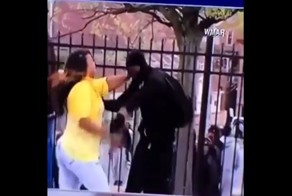 Мама поймала сына на беспорядках в Балтиморе