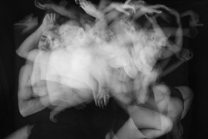 Сон влюбленных на длительной выдержке